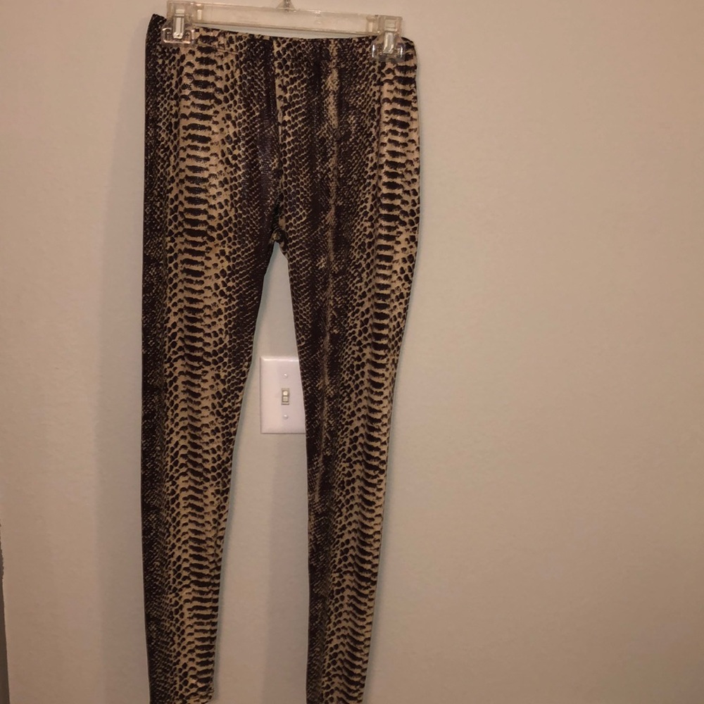 Snake Print Leggings